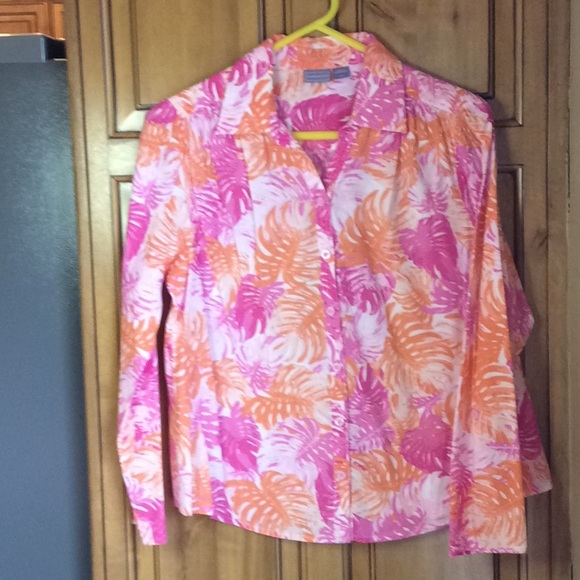 FINAL SALE PRICE Laura Scott Versatile Blouse in Medium - Picture 1 of 8